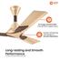 Orient 56 Inch Wendy Ceiling Fan Topaz Gold Brown image
