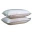 Original Shimul Fiber Head Pillow Cotton Fabric White 16x22 Inch image