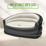Outdoor Inflatable Sofa Bed Portable Foldable Waterproof Camping Beach Park Air Sofa (Without Pumper) image