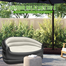 Outdoor Inflatable Sofa Bed Portable Foldable Waterproof Camping Beach Park Air Sofa (Without Pumper) image
