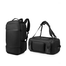 Ozuko Large Capacity Duffle And Travel Backpack Black image