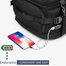 Ozuko Sports Hiking Travel Backpack (Black) image