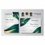 PAPERTREE WHITE ICE GOLD CERTIFICATE PAPER- 10 PCS image