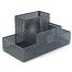 PH Black Metal Desk Multi Card and Pen Holder image