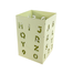 PH Light Green ABC-Shaped Laser-Cut Metal Pen Holder image