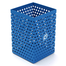 PH Metal Green Dotted Square Pen Holder image