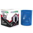 PH Metal PH Navy Blue Dotted Cylinder Pen Holder image