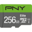 PNY Elite Class 10 U1 256GB Micro SD Memory Card image