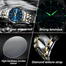 POEDAGAR 858 Stainless Steel Men's Luxury Week Date Luminous Quartz Watch For Men image