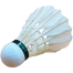 PRO PETREL Feather For Badminton Shuttle Cocks (cock_feather_12pc) image