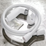 PVC Push Shower Set (White colour) image