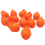 PVC Soft Baby Wash Bath Play Nemo Fish Toys -12 Pcs (pvc_nemo_12pcs_china) Orange image