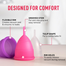 Sirona Pad-Free Periods Menstrual Cup (Large Size) image