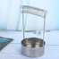 Paint Brush Washer Oil Painting Brush Cleaner, Uncovered Stainless Steel Oil Painting Pen Straight Washing Barrel Holder image