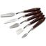 Painting Knife and Spatula Set- 5 pcs Palette Knife Set for Mixing Paints, Thick Paint Applications and More image