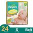 Pampers Active Belt System Baby Diapers (S size) ( 5 kg ) (24Pcs) image