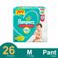 Pampers Pants System Baby Diaper (M size) (7-12 kg ) (26Pcs) image