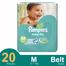 Pampers Taped Belt System Baby Diapers (6-11 kg ) (20 Pcs) image