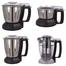 Panasonic Mixer Grinder (4 Jar) Silver, 1000W - MX-AC400 image