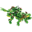 Panlos 12 in 1 Tyrannosaurus Dinosaur Toy Model Educational Carton Kids 577 Piece Building Blocks Brick Set image