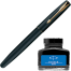 Parker Frontier Matte Black Fountain Pen Plus Quink Ink Bottle image