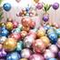 Party Balloons 12 Inch 10pcs Metallic Chrome Glossy Birthday Balloons For - Party Decoration image