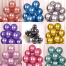 Party Balloons 12 Inch 10pcs Metallic Chrome Glossy Birthday Balloons For - Party Decoration image