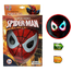 Party Led Light Spiderman Face Mask For Children / Elders (Red) (spmn_mask_pride_4363511574) Spiderman image