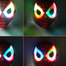 Party Led Light Spiderman Face Mask For Children / Elders (Red) (spmn_mask_pride_4363511574) Spiderman image