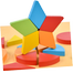 Pattern Block Rainbow Puzzle image