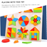 Pattern Block Rainbow Puzzle image