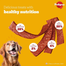 Pedigree Tasty Jerky Roasted Lamb Flavour Dog Treat 70 gm image