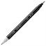 Pentel Brush Pen Twin Tip (Fine - Black And Gray Ink) image