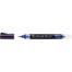 Pentel Dual Metallic Brush-Violet Plus Metallic Blue image