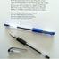 Pentel Hybrid Ball pen Blue Ink (0.3mm) - 1 Pcs image