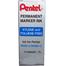Pentel N450 Permanent Marker Blue-Ink image