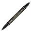 Pentel Permanent Marker Twin Tip - Black image