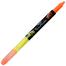 Pentel Twin Color Tip Highlighter-Yellow/Orange image