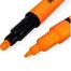 Pentel Twin Tip Illumina Flex Highlighter Flexible Chiset and Fine Tip - Orange image