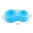 Pet 2 IN1 Bowl Food Bowl Drinking Feeding Bowls No Bottle image