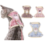 Pet Cat Adjustable Denim Hranness image