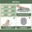Pet Cat Grooming Brush With Ub Light image