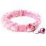 Pet Cats And Puppy Dogs Crawly Collar With Bell image
