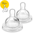 Philips Avent Bottle_Nipple 0 month Plus - 2 Pcs image