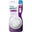 Philips Avent Natural Teat, 3m Set of 2 (Medium Flow) image