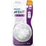 Philips Avent Natural Teat, 6m Set of 2 (Fast Flow) image