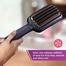Philips BHH885/10 Heated Straightening Brush, ThermoProtect, Ionic Care, Argan Oil Infusion for Women image