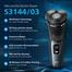 Philips S3144/03 Wet and Dry Electric Shaver 5D Floating 3000 Series for Men image