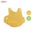 Pigeon Soft Silicone Baby Bib, Yellow image