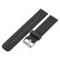 Plain Silicone Watch Strap – Black Color - 22MM image